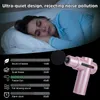 Helkroppsmassager Massage Gun 32 Speed ​​Deep Tissue Percussion Muscle Massager Fascial Gun For Pain Relief Body and Neck Vibrator Fitness 230208