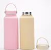 Hydration Gear 1000ml matte sprots Water Bottle 1L 304 Stainless Steel Frosted flask Vacuum Insulated Double Walled Travel cup3421773