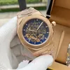 Heren automatisch mechanisch horloge aaa 42 mm roestvrij staal designer uitgehold klassieke mode saffierglas lichtgevende waterdichte montre de lux horloges