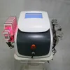 Lipolaser multifonction 6 en 1 amincissant la machine 650nm Lipo Laser 40K Cavitation ultrasonique RF radiofréquence corps sous vide amincissant la machine