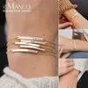 Link Cadeia Engrave Nome da pulseira multicamada feminina para mulheres pulseira de aço inoxidável emparelhamento Melhor amiga Feminino Jóias de pulseira G230208