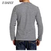 Men's TShirts EBAIHUI Casual Striped Men Long Sleeve brand Slim Fitness Mens Clothes rend ops ees C067 230209