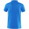 Herrpolos snabbtorkande sportpolo skjorta Anpassad designföretag märke /tryck broderi andas lapel kort ärm toppar s-4xl 230209