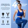 abdo Gun Portable Percussion Pistol Massager For Body Neck Deep Tissue Muscle Relaxation Gout Pain Relief Fitness 0209
