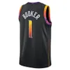 Kevin Durant Devin Booker Basketball-Trikots PHX Phoenixs Sun Bradley Beal Jusuf Nurkic Grayson Allen Bol Bol Josh Okogie The Valley City Jersey Custom