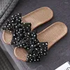 Slippers Summer Women Slipper Bow-knot Light Cozy Indoor Sandals Flower Decoration Cute Girl Flip Flop