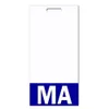 20 PCs/lote Acessórios personalizados Design de desenhos animados Médicos Nome vertical Tag RN/RT/LPN/CNA/MA/LAB MATERIAL NOME