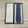 brand Men Ties 100% Silk Jacquard Classic Woven Handmade Necktie for Men Wedding Casual and Business Neck Tie with box g