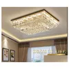 Kroonluchters leiden kristal plafond kroonluchter luxe villa lamp Noordse hanglamp voor el lobby clubhuis woonkamer e14 bb lights d dhpos