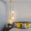 Lights Modern Long Cable Lamps for Bedside Living Room Foyer Lighting Nordic LED Ceiling Hanging Pendant Lamp Warm White Light 0209