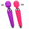Секс-игрушки для взрослых для женщин, 10-скоростные USB перезаряжаемые вибраторы для орального клитора для женщин Av, волшебная палочка, вибратор, массажер для точки G582