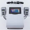 Çok Fonksiyonlu Zayıflama Makinesi 6 In1 40K Ultrasonik Liposuction Kavitasyon 8 Pedler LLLT LIPO Lazer Vakum RF Cilt Bakım Salon Spa Ekipmanları