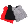 Berretti 1 pz moda femminile carino berretto a forma di orecchio cappello invernale caldo per le donne ragazze lavorate a maglia marca hip hop beanie30 berretti/berretti con teschio