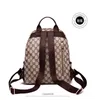 Designer handbag Store 60% Off fashionable new Plaid backpack female Korean fashion star multi-purpose handbag single shoulder bag