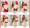 Plushs speelgoed Santa plush eland kerstdecoratie kinderen cadeau poppen mini schattige kerstdecoraties pop kinderspeelgoed decoraties cadeaus 22 cm