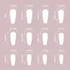 False Nails 24Pcs Ballet Solid And Chip-Proof For Girls Engagement Hand Makeup