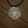 Kedjor Hekate March Necklace/Hekates Wheel Keychain/Hekates örhängen/mysteriumsmycken/gotiska smycken