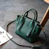 Evening Bags WOONAM Women Fashion Exquisite Handbag Genuine Italy Calf Leather Medium Shopper Tote Bag WB893