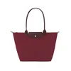 Longchammp Tote Designer Bag French Nylon Longchamp Shopping Lång handtag axelmästare Fällbara strandhandväskor 807