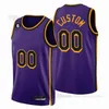 Custom Printed 2022-23 New Basketball Jerseys 6 James 3 Anthony D'Angelo Davis Russell 21 Patrick Malik Beverley Beasley 28 Rui Hachimura 7 Troy Brown 15 Austin Reaves r