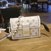 2023 Purses Clearance Outlet Online Sale Women's New Fashion Small Square Versatile Print One Shoulder Crossbody Bag