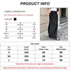 Юбка длинная юбка Женщины черные свободные a-line Zip y2k Элегантная карманная лодыжка до длины макси-уличная одежда для отдыха
