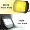 Flood Lights 200 W 400W 600 W zimno białe 6500k LED LED światła oświetlenia na zewnątrz Lampy ścienne Wodoodporne IP65 AC85-265V Zimna biała