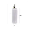 Storage Bottles 300ml Colored Refillable Cosmetic Spray With Gold/Silver Mist Sprayer Pump PET Bottle For Perfumr Liquid 10OZ
