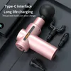 32 Level Portable Gun Deep Tissue Muscle Electric Massager Pain Relief For Body Neck Back Relaxation Fitness Slimming 0209