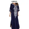 Sarongi indie lud haftowany plus size kaftan letnia sukienka plażowa niebieska bawełniana tunikowa szata kobiet pokrywka kąpielowa n775