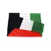 Décoration de jardin extérieur 90 * 150 cm drapeau palestinien décoration intérieure intérieure 59 * 35,4 pouces drapeau No.4