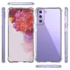 Samsung Galaxy S23 Ultra Phone Case Soft TPU -stötfångare för S21 FE S20 Fan Edition M33 5G M31 A13 A22 5G A33 A52S A42 A70 A71 M32 A22 A32