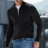 Maglioni da uomo Maglione da uomo elegante Camicia autunnale anti-pilling Addensare caldo pullover aderente primaverile