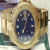 Original Box Certificate Mens Watches 16628 40mm Blue Dial Yellow Gold Asia 2813 Movement Automatic284w