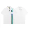Роскошная дизайнерская рубашка Мужская модная рубашка для боулинга с геометрическим принтом Гавайская цветочная повседневная рубашка Мужская облегающая универсальная футболка с коротким рукавом