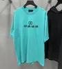 Designer Mens T Shirts luxury Heavy industry hole Fashionmen's women's tees Summer High Quality Top round neck Short Sleeve Size M-XXXL