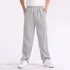 Męskie spodnie męskie workowate spodnie Solidny kolor Slim Fited Sprespants Elastic Homme Extra Plus Size 4xl Joggers