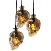 Lampes suspendues Vintage verre lumière suspendue pour Art décoration Edison lumières E14 ampoule en gros