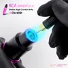 Macchina per tatuaggi XNET Penna per tatuaggi rotativa professionale Silenziosa Pistola per tatuaggi Fornitura con luce a LED Eyeliner per trucco permanente per il corpo del tatuaggio 230208