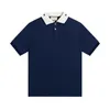 Aa luxe heren Polos top shirt mannen kleding korte mouw mode casual t-shirt mannen zomer t-shirt heeft een verscheidenheid aan kleuren beschikbaar in Europese maat XS-l