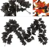Decoratieve bloemen simulatieplanten ornamenten Europese en Amerikaanse thuismuurhangende decoratie zwarte Halloween