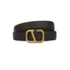 Men039S Designer Belt Women039S Luxury Classic Casual Wide 243438cm Large V Buckle Fashion Belt With White Present Box TR5145069