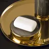 Ensemble d'accessoires de bain Kit de lavage en céramique salle de bain 4 pièces distributeur de savon et rince-bouche tasse plat Style nordique accessoires pour la maison