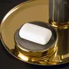 Bath Accessoire Set keramische wasset badkamer 4-delige zeepdispenser en mondwater kopje schotel Noordse stijl thuisaccessoires