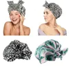 Berretti Beanie/Skull Caps Pezzo Ragazze Donna Poliestere Alta elasticità Notte Dormire Cuffia per la doccia Cofano per capelli Cappello Copricapo Raso