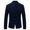 Mens Suits Blazers AIOPESON Brand Suit Jackets Solid Slim Fit Single Button Dress Fashion Casual Corduroy Blazer 230209