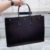 Дизайнерские женские сумочка Rive Gauche Tote Supper Sucking Sadcags Top Lense Большой пляжные пакеты дизайнеры путешествуют по крестообразным плечам кошелек