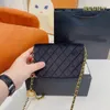 Quality High S Designers C Shoulder Bags Fashion Men Women Golden Veet Drill Ball Chain Bag Handbags Crossbody Wallet Totes Handbag Clutch Ladies Purse