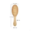 Hair Brushes Care Styling Tools Productswood Airbag Mas Carbonized Solid Wood Bamboo Cushion Antistatic Brush Comb Jlldbh Drop Deliv Dhftk