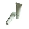 Storage Bottles 50 Pcs Spiral Flat Cap Bottle 5ml Empty Portable Travel Tube White Hose Lotion Cosmetic Container